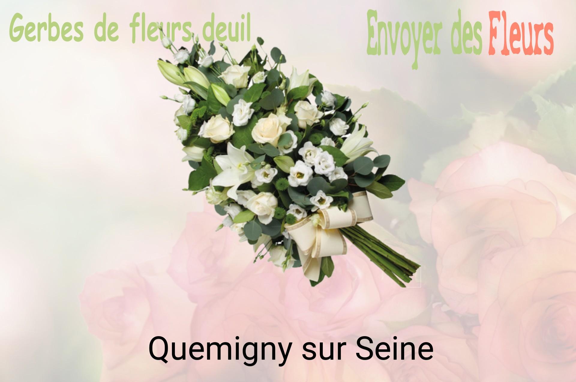 Gerbe de fleurs de deuil livrée à Quemigny-sur-Seine