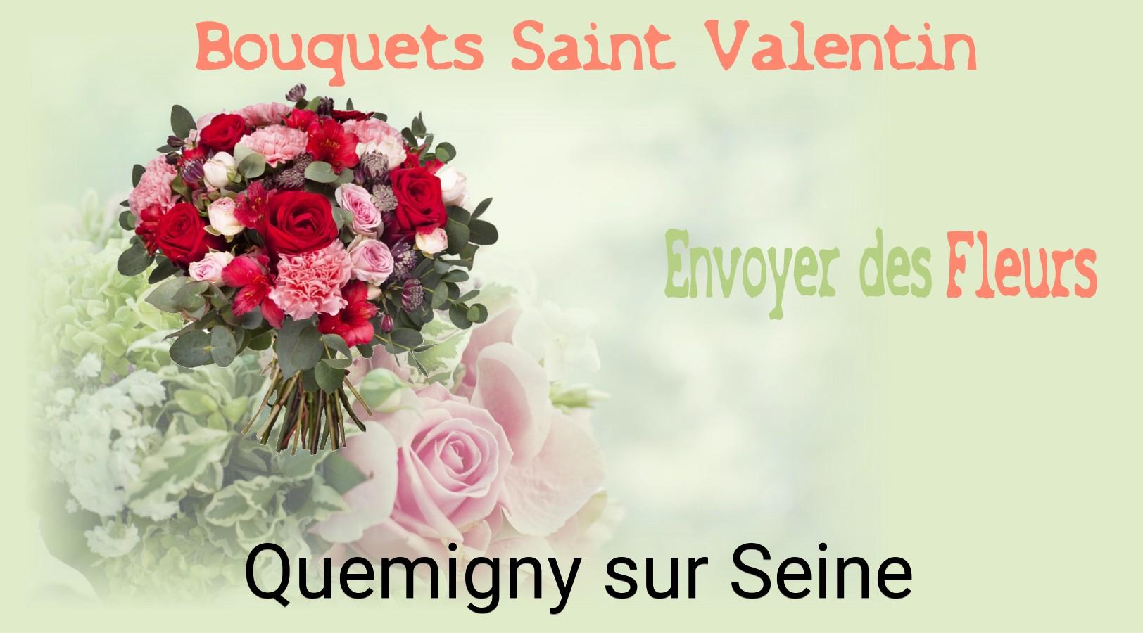 Roses de Saint-Valentin livrées à Quemigny-sur-Seine